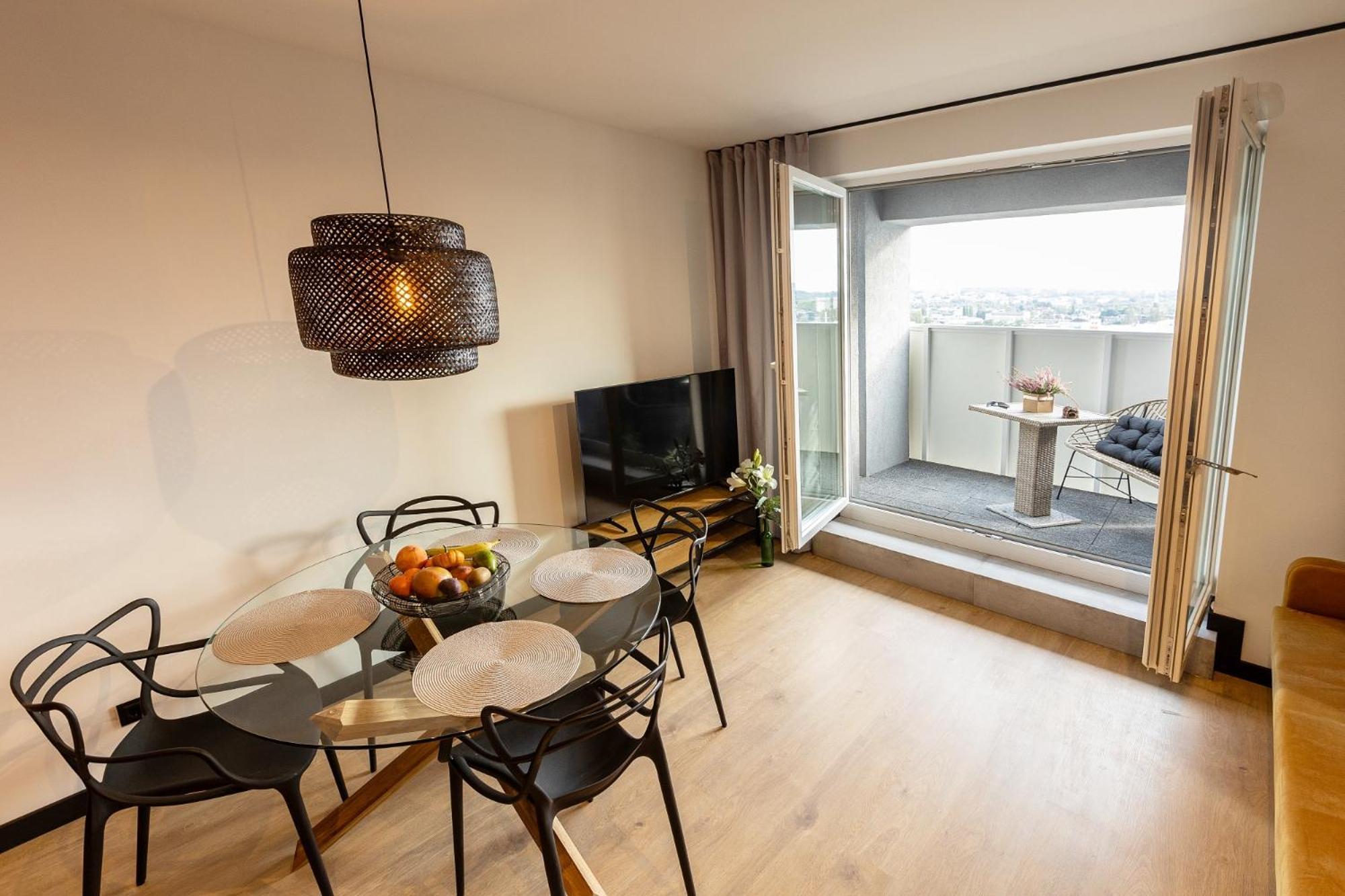 Kobiela Apartments Debowe Tarasy Katowice Esterno foto